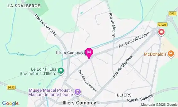 Localisation Ehpad Les Genets