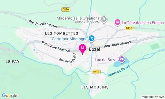 Localisation Ehpad La Centauree