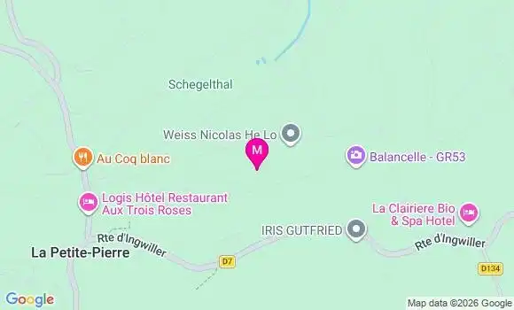 Localisation Ehpad du Kirchberg