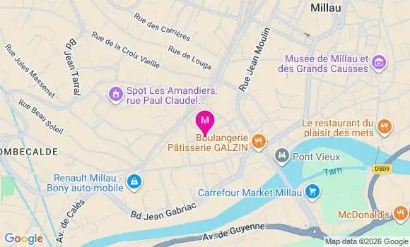 Localisation Ehpad Les Charmettes