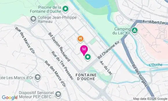 Localisation Centre de Santé de Fontaine d