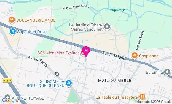 Localisation Ehpad Les Jardins de l