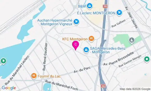 Localisation Centre de Santé Dentalvisio