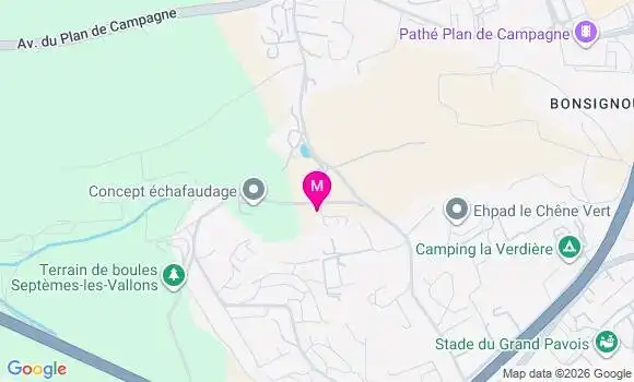 Localisation Ehpad Le Chene Vert
