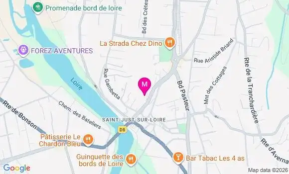 Localisation Ehpad Mellet Mandard
