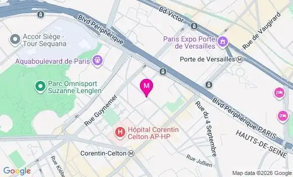 Localisation Centre de Santé G Smile