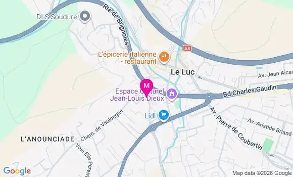 Localisation Centre de Santé Dentaire