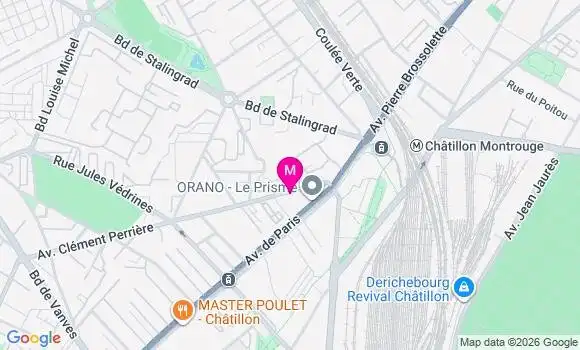 Localisation Centre de Santé et d