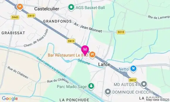 Localisation Centre de Santé de l