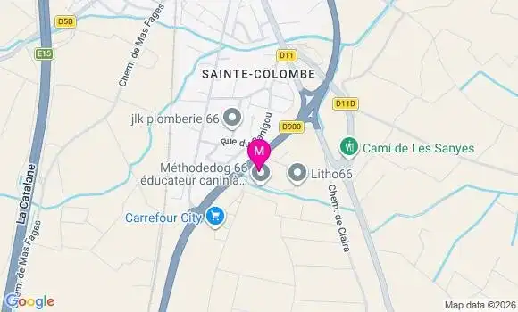 Localisation Ehpad du Docteur Dagues