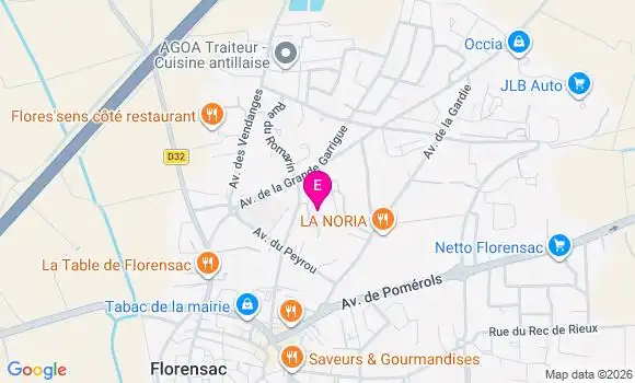 Localisation Ehpad les Lavandes