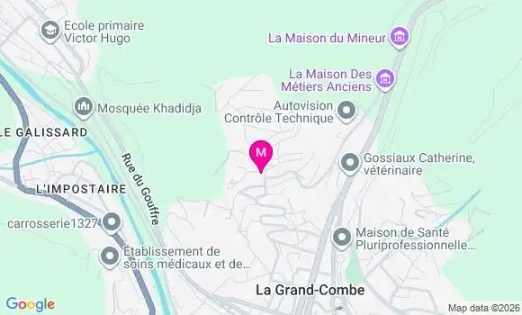 Localisation Ehpad Maurice Larguier