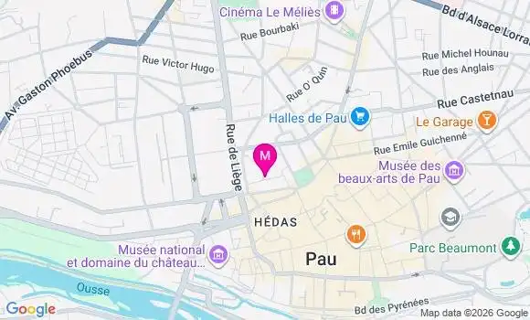 Localisation Ehpad Les Jardins d
