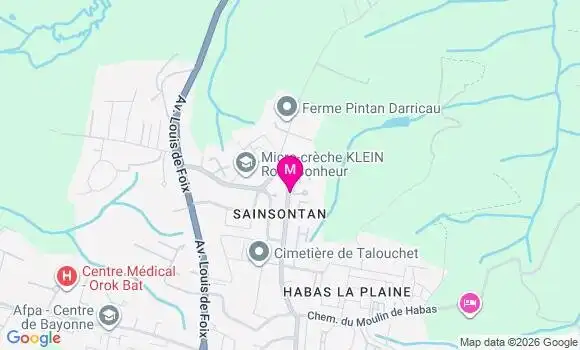 Localisation Ehpad Osteys