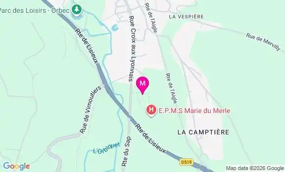 Localisation Ehpad d
