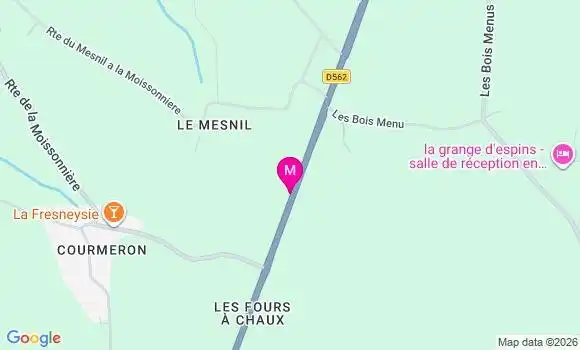 Localisation Ehpad Les Opalines