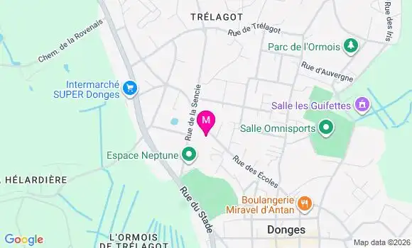 Localisation Ehpad Le Clos Fleuri