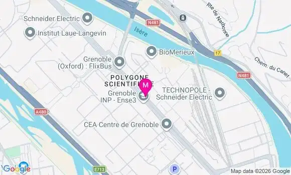 Localisation Centre de Santé Presqu