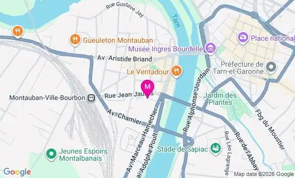 Localisation Ehpad Saint Orens