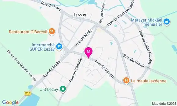 Localisation Ehpad Résidence Fondation Dussouil