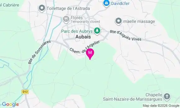 Localisation Ehpad Les Mazets de l