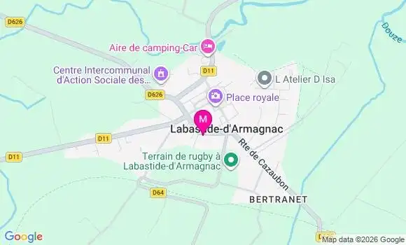 Localisation Ehpad Maisons du Part