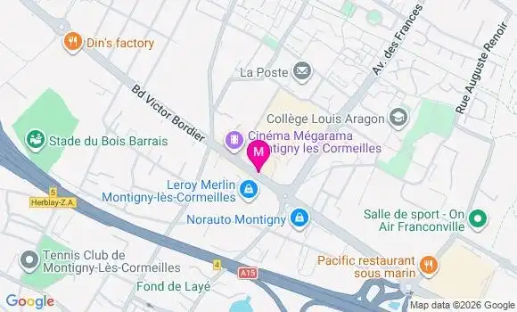 Localisation Centre de Santé Dental Smart