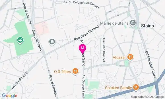 Localisation Centre de Santé Clos Médical