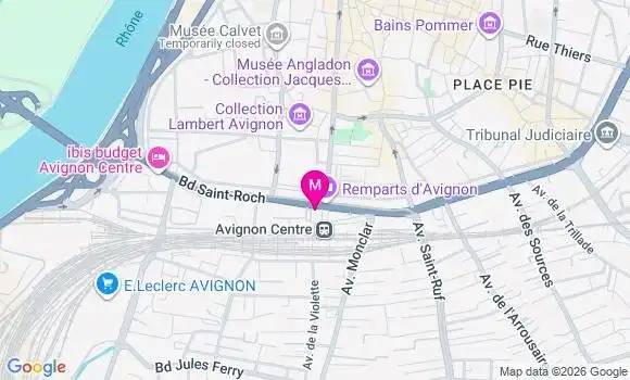 Localisation Service de Soins Sncf
