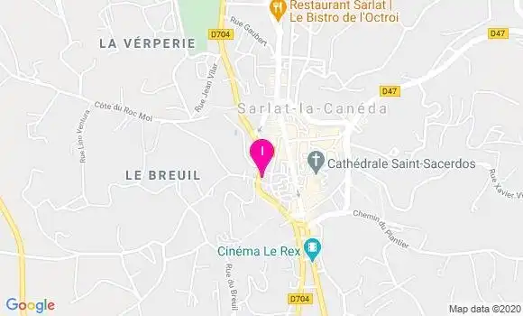 Localisation Florian Drieu