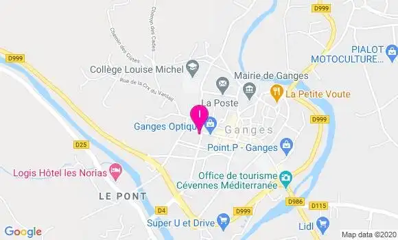 Localisation Laetitia Gaillard