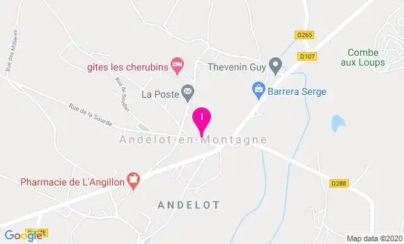 Localisation Elsa Brocard