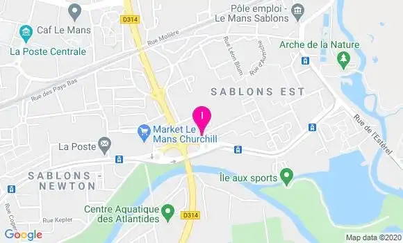 Localisation Anne Sophie Vilfour