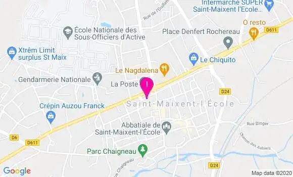 Localisation Isabelle Giron