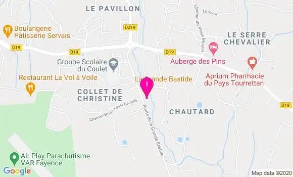 Localisation Aurelia Lamy