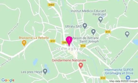 Localisation Severine Nicolas