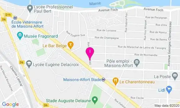 Localisation Valerie Lagarde