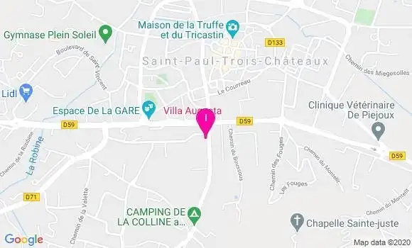 Localisation Audrey Clain