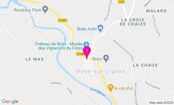 Localisation Sonia Alligier