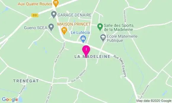 Localisation Charlene Jego