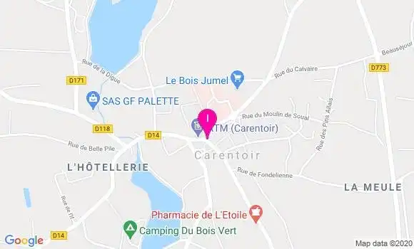 Localisation Delphine Le Callonnec
