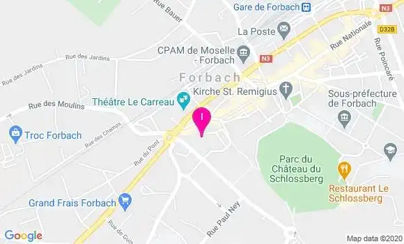 Localisation Emilie Bock