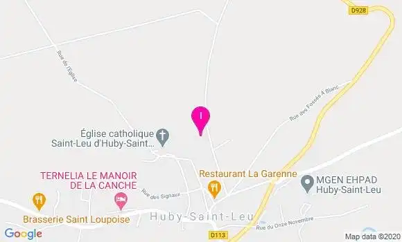 Localisation Amandine Pierru