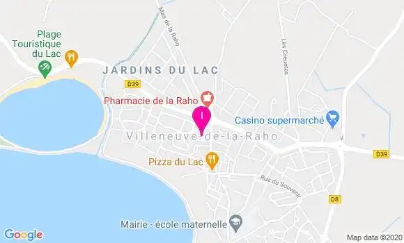Localisation Severine Auriol