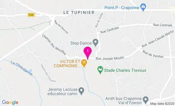 Localisation Delphine Munoz