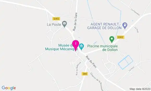 Localisation Julie Boulifard