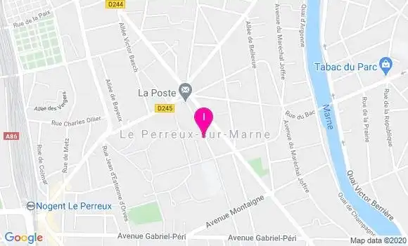 Localisation Marie Claire Perrier