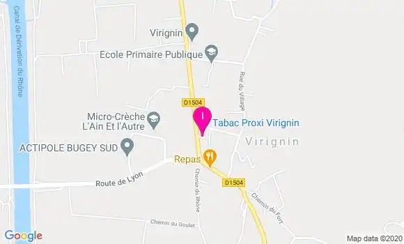 Localisation Erwan Vin