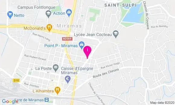 Localisation Sophie Bertho