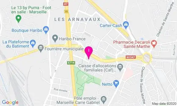 Localisation Valerie Tulinieri